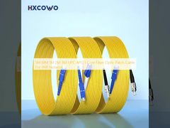 SM MM 1M 2M 3M UPC APC 1 コア光ファイバパッチケーブル Wifi ネットワーク用