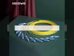 4G 互換 LC UPC ピグテール SM シングルモード ファイバー ピグテール 0.9mm LSZH ジャケット