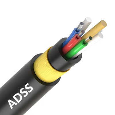 購入 HXCOWO 空中ケーブル 自立型 ミニ G652D ADSS 光ファイバーケーブル 2-288 コア オンライン製造