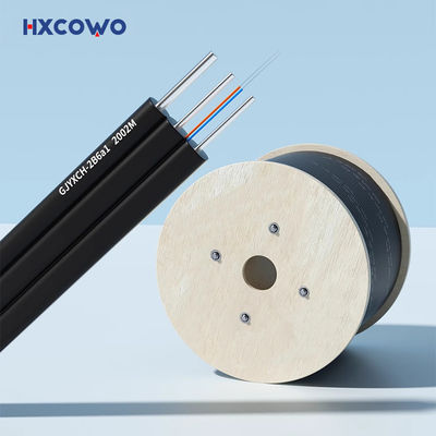 購入 LSZH GJYXCH Self-Supporting Fiber Drop Cable for FTTH Outdoor 1 Core 1KM 9/125 G657A オンライン製造