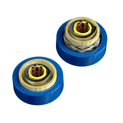 購入 Tactical Flexible Spiral Steel Armored Fiber Optic Cable HXCOWO 10 Core オンライン製造
