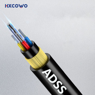 購入 Customized Singlemode Fiber Optic Cable 6/12/24/48/96Core ADSS Cable オンライン製造