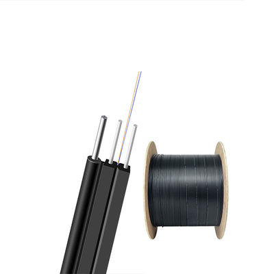 購入 1km Roll Fiber Optic Drop Cable Outdoor FTTX FTTH 1/2/4 Cores HXCOWO Cable 's List オンライン製造