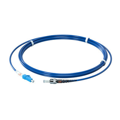 購入 SM LC/UPC to ST/UPC Simplex Armored Fiber Optic Patch Cord Easy and Quick Installation オンライン製造