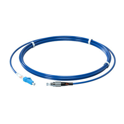 購入 PVC Armored Fiber Optic Patch Cord LC/UPC-FC/UPC Connector Single Mode Simplex 3.0 1M-10M オンライン製造