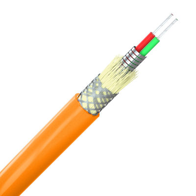 購入 Bundled Spiral Indoor Outdoor Armored Fiber Customized Tactical Multimode Fiber オンライン製造