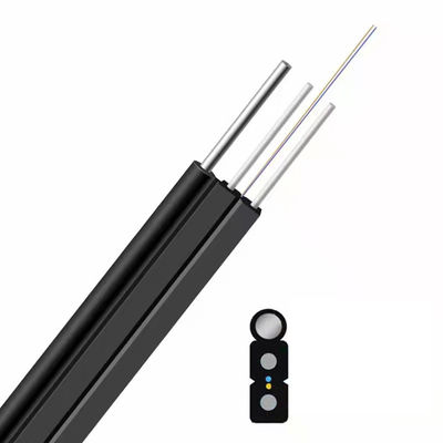 購入 1F Customized Color Figure 8 Self-supporting Bow-type GJYXCH FTTH Flat Drop Outdoor Fiber Optic Cable オンライン製造