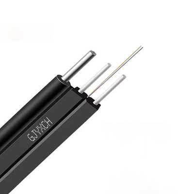 購入 G.657A2 Outdoor FTTH Aerial Drop Cable Optisches Kabel Optik GJYXCH/GJYFXCH Fiber Optic Cable HXCOWO オンライン製造