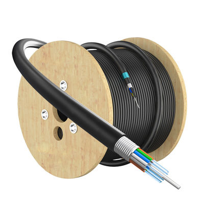 購入 2-288 Core GYTA Outdoor Duct Coaxial Direct Burial Fiber Optic Cable for SM MM Communication オンライン製造