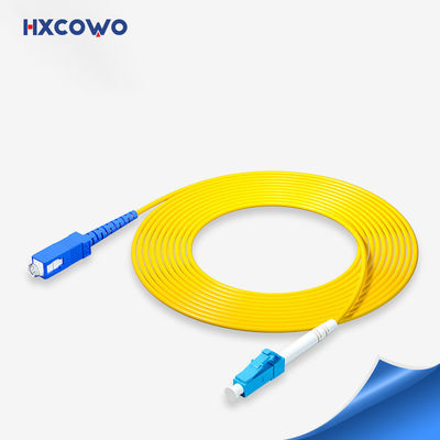 購入 SM Yellow Jacket Armored Fiber Patch Cord HXCOWO SC/UPC-LC/UPC オンライン製造