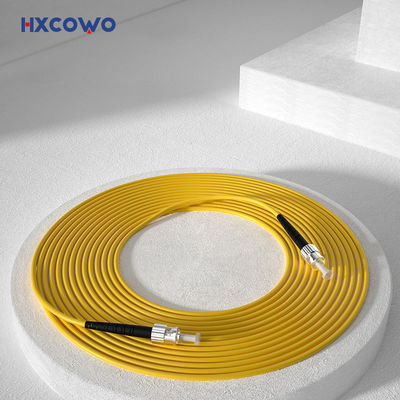購入 G652D Single Mode Armored Fiber Optic Cable Patch for 850nm/1310nm/1550nm by HXCOWO オンライン製造