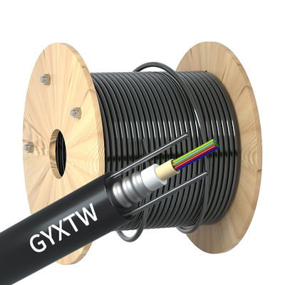 購入 20 Years Distribution of 12 24Core GYXTW Outdoor Armoured Fiber Optical Cable by HXCOWO オンライン製造