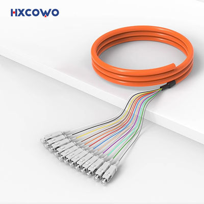 購入 Orange Telecommunication Fiber Optic Pigtail SC APC OM1 OM2 OM3 FTTH CATV オンライン製造