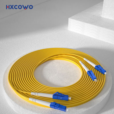 購入 HXCOWO 0.9mm/2mm/3mm Armored Fiber Optic Cable Patch Wavelength 850nm/1310nm/1550nm 2 オンライン製造