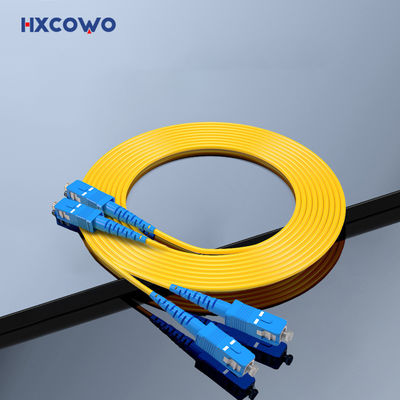 購入 2 Core SC/UPC-SC/UPC Duplex Multi-Mode Single Mode 9/125 2.0mm 0.5M Fiber Optic Cable Patch オンライン製造