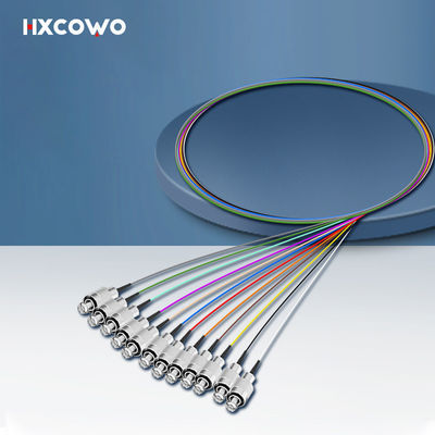 購入 Network 4g Single Mode Pigtail 1.5M Telecom Grade 0.9mm FC 12 Core Round Head オンライン製造