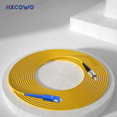購入 Customized Colors HXCOWO FTTH SC/FC UPC APC Armored SM MM SX DX Fiber Optic Cable Patch オンライン製造