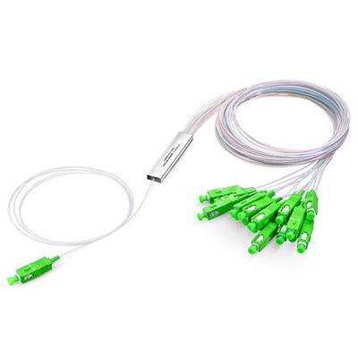 購入 1x4 1x8 1x16 1x32 Fiber PLC Splitter For FTTH Singlemode Optical Cable 2.0mm SC APC オンライン製造