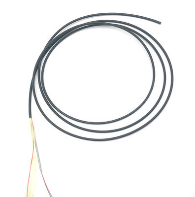 購入 SM G657A2 Indoor Armored Fiber Optic Cable Tight Duplex LSZH Black Anti Rodent オンライン製造