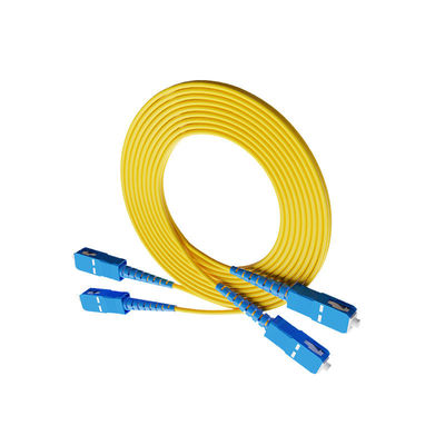 購入 HXCOWO SC UPC Multimode 3.0mm Duplex Fiber Optic Cable Patch in Ordinary Armored Types オンライン製造