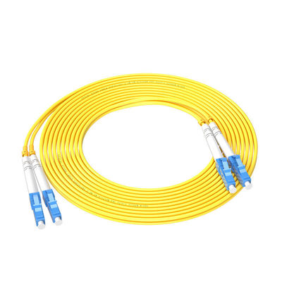 購入 Ordinary Fiber Cable Patch 3m LC-LC 2core 3.0mm by HXCOWO Wavelength 850nm/1310nm/1550nm オンライン製造