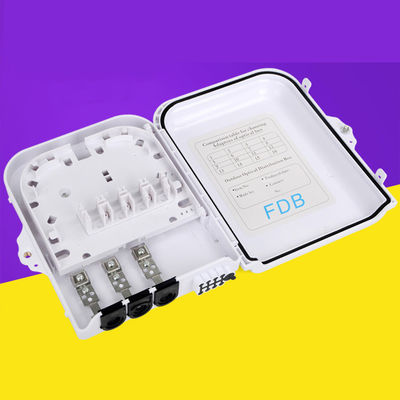 購入 PC/ABS 8 Core Optical Fiber Terminal Box Wall Mounted Outdoor Fiber Termination Box オンライン製造