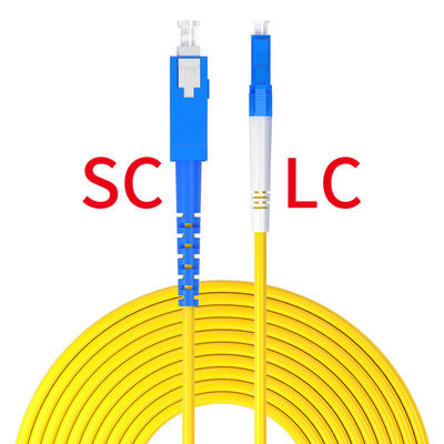 購入 Customized PVC/LSZH Fiber Optic Cable Patch with SC/FC/LC/ST Connector Type by HXCOWO オンライン製造