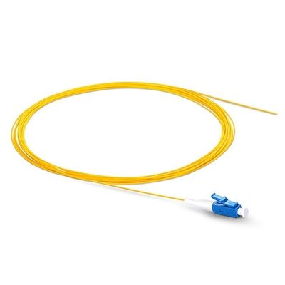 購入 黄色のジャケット LC UPC ピグテール 2.0mm 1m 長さの光ファイバ ケーブル ピグテール オンライン製造