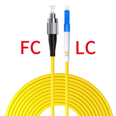 購入 HXCOWO FC-LC/UPC Fiber Optic Cable Patch in Customized Colors with High Durability オンライン製造