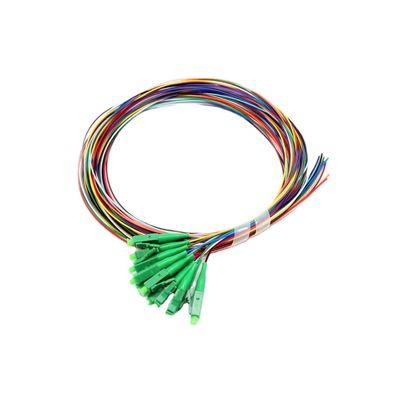 購入 Customized LC Fiber Pigtails 0.9mm 2mm 3mm Cable Diameter Patch Cord Pigtail オンライン製造