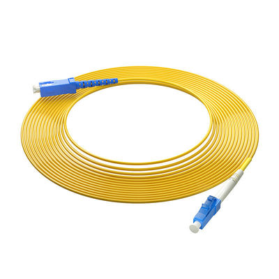 購入 HXCOWO Supply Fiber Optic Patch Cord SC/UPC-LC/UPC SM SX 3.0mm LSZH for Your Requirement オンライン製造