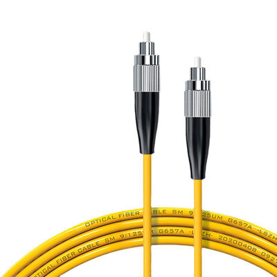購入 HXCOWO FC-FC Singlemode 3.0mm LSZH Fiber Optic Cable Patch with 2 and Wide Application オンライン製造