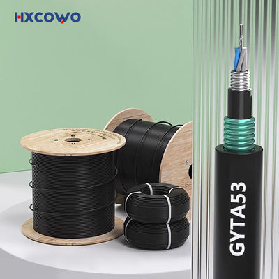 購入 Double Jacket Direct Burial Fiber Cable GYTA53 Outdoor Fiber Optic Cable オンライン製造