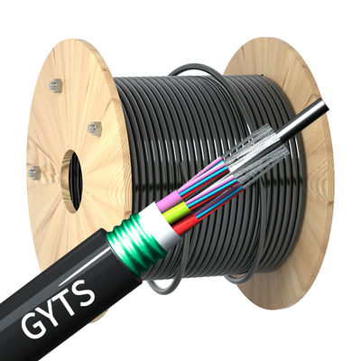 購入 OS1 OS2 Armoured Fibre Cable Telecom Outdoor Armored Fiber Optic Cable オンライン製造