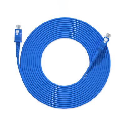 購入 HXCOWO Single Mode Simplex SC UPC Fiber Jumper Spiral Armored Fiber Optic Cable Patch オンライン製造