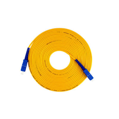 購入 Single-mode Multi-mode Jumper Patchcord SC-SC Armor Fiber Optic Patch Cord for FTTH オンライン製造
