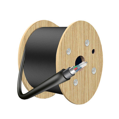 購入 SM/MM/OM3 Direct Burial Fiber Optic Cable Double Sheath Direct Buried Cable オンライン製造