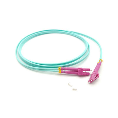 購入 OEM 3.0mm LC/UPC-LC/UPC Multimode Fiber Optic Patch Cord For Speed Data Transmission オンライン製造