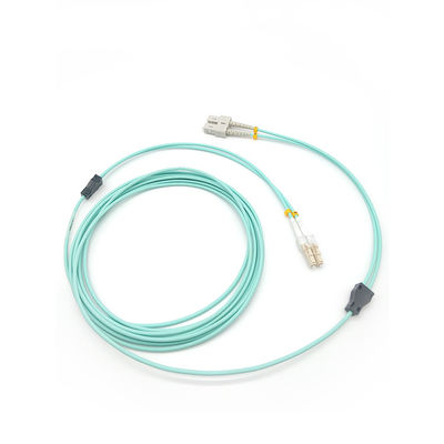 購入 LSZH 3.0mm Duplex 5M Stainless Steel Armored ZIP Fiber Patch Cord For Data Centers オンライン製造