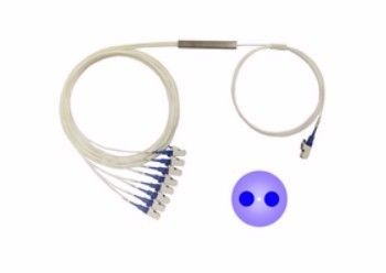 購入 Polarization Maintaining PLC Fiber Optic Splitter 1x16 Optical Splitter オンライン製造
