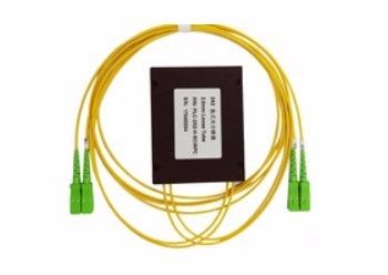 購入 1260nm-1650nm 2x2 PLC Splitter Module Fiber Polarization Beam Splitter オンライン製造