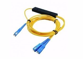購入 メトロ WDM システム用の黄色の FWDM モジュール光ファイバ ケーブル スプリッタ オンライン製造