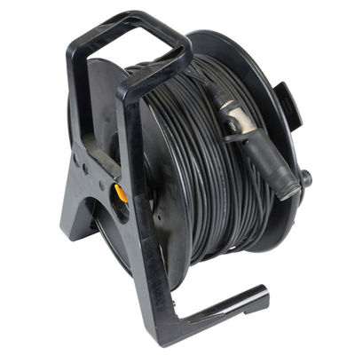 購入 Black Tactical Fiber Optic Cable Assembly CE ROHS ISO Military Tactical Cable オンライン製造