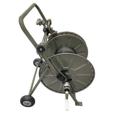 購入 LSZH Tactical Fiber Optic Cable Reel ROHS ISO Enhanced FTTx Connectivity オンライン製造
