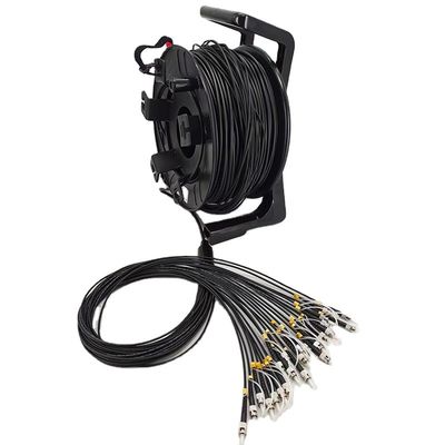 購入 FTTx Solutions Tactical Fiber Optic Cable Tactical Multimode Fiber With LSZH PVC TPU Jacket オンライン製造