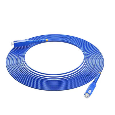 HXCOWO FTTH ソリューション 柔軟なスパイラル装甲光ファイバーパッチケーブル SC UPC 接続器